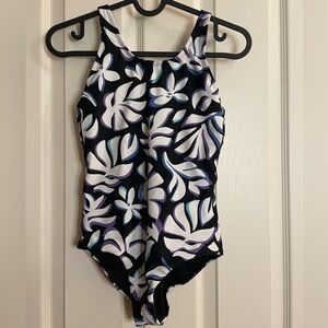 Athleta Leaf Print Swimwear
